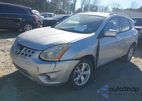 2011 Nissan Rogue Sv из США, поврежденный, VIN JN8AS5MT1BW163678